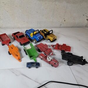 Vintage Tootsie Toy Diecast Cars Trailers Firebird As Is Condition